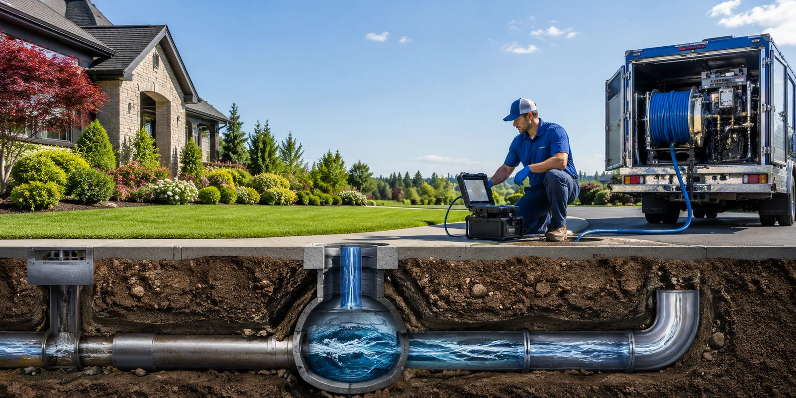 Drainage restoration information for New Galilee, PA